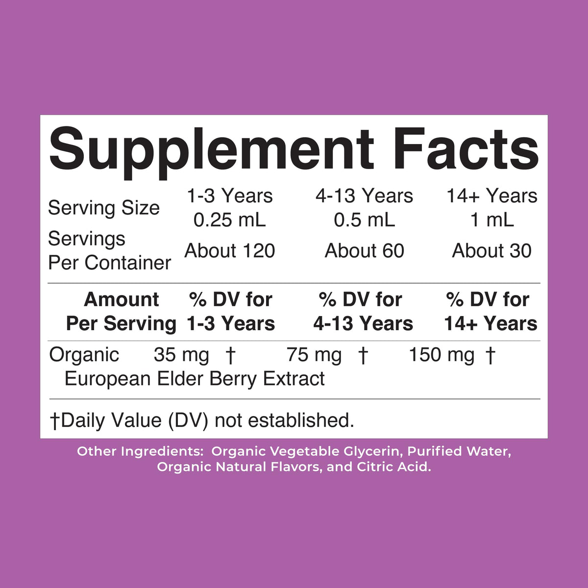MARYRUTH'S Elderberry Liquid Drops for Adults & Kids | Immune Support | Antioxidant | 150mg Elderberry Extract | USDA Organic | CLP Purity Award | Sugar Free | Vegan | Non-GMO | Gluten Free | 1 oz