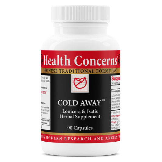 Health Concerns Cold Away - Immune Support & Defense - Vitamin Supplement for Flu Relief & Colds - Immunity System Booster - Licorice Root, Dong Quai, Chinese Skullcap & Andrographis - 90 Capsules Health ConcernsBuy Supplements Australia