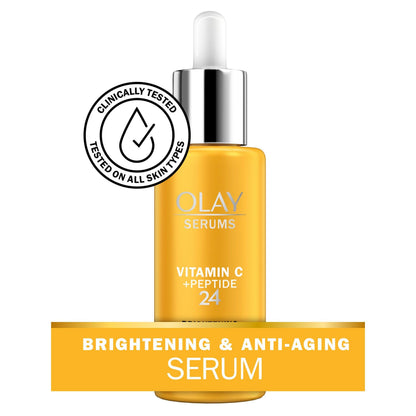 Olay Vitamin C + Peptide 24 Serum, 40 mL (1.3 FL OZ)