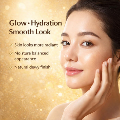 Glow Filter Vitamin Face Serum, Illuminating Glow Facial Serum for Glowing Skin, Hydrating Lightweight Makeup Prep Serum, Radiance Boost