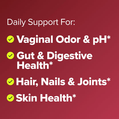 URO Women’s Probiotic + Collagen Peptides Powder – Vaginal, Skin & Gut Health In One Daily Scoop – With Hydrolyzed Collagen Peptides, Probiotic Blend, and XOS Prebiotics – 20 servings