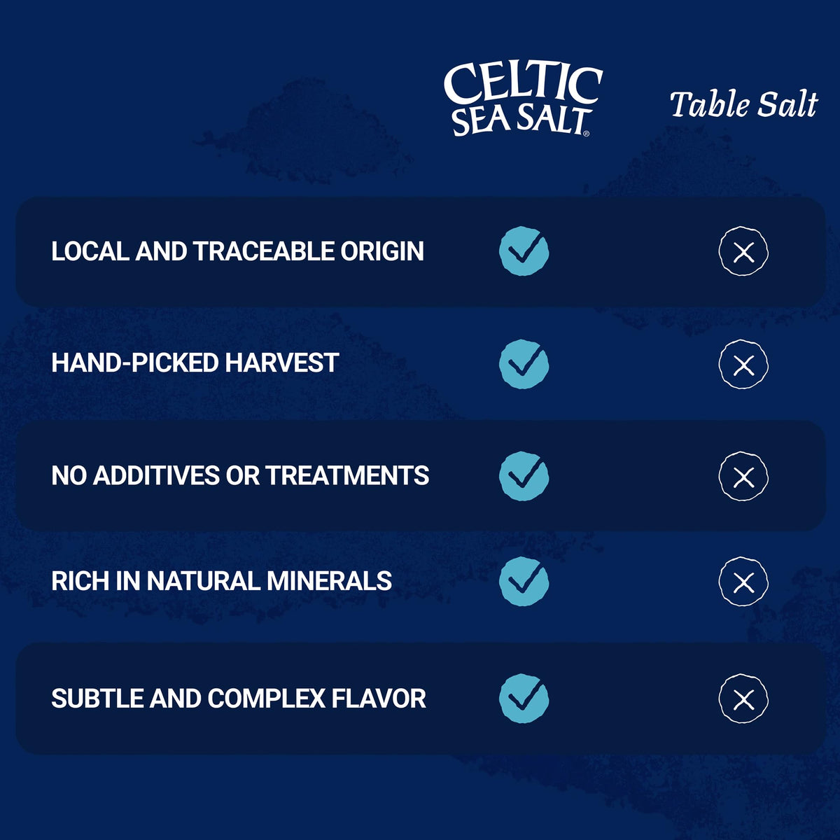 Celtic Sea Salt Fine Ground – Unrefined Mineral Salt, Sustainably Harvested, GMP Certified, Lab Tested – Baking, Cooking, Hydration, Everyday Use – 1 lb Resealable Bag