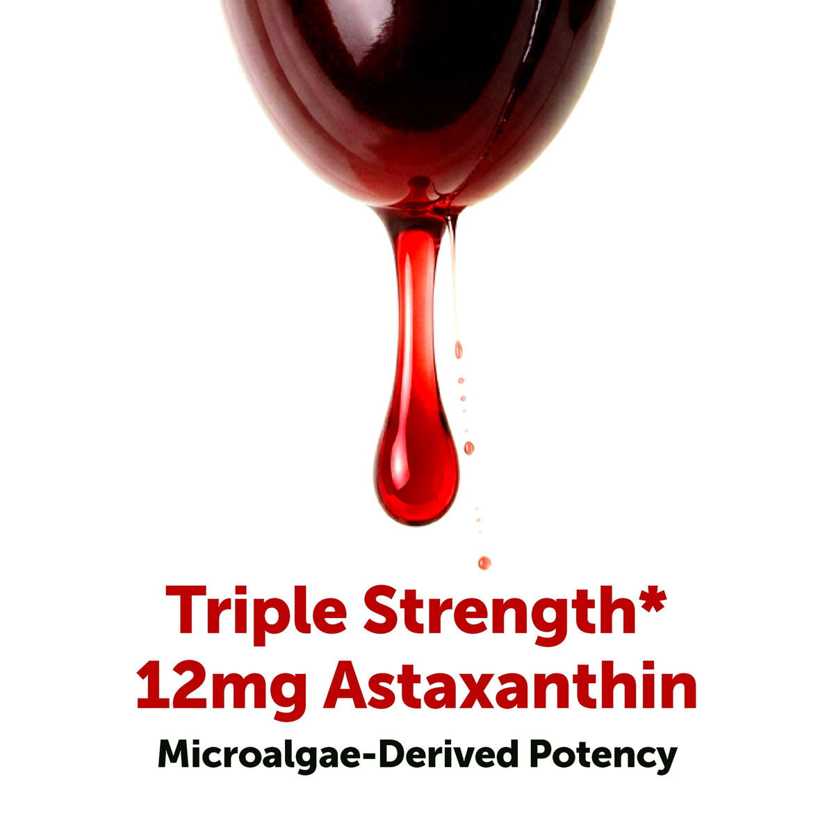 Micro Ingredients Astaxanthin 12mg Per Serving with MCT Oil, 120 Softgels | 4 Month Supply. Natural Microalgae Sourced Astaxanthin Supplement. Easy-to-Swallow. Non-GMO, Gluten Free, Soy Free.