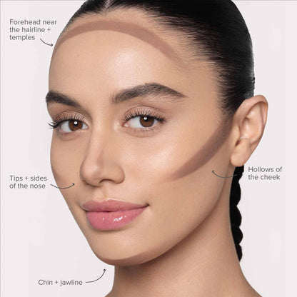 Anastasia Beverly Hills Smooth Blur Contour Stick - High-Pigment Weightless Cream Bronzer Stick for Seamless Contouring & Instant Definition - Subtone