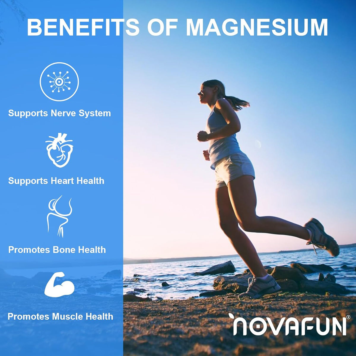 Magnesium B6 Supplement, 420mg Magnesium Complex, Citrate, Glycinate, Malate, Taurate, Oxide, Heart, Bone Support, Vegan,120 Capsules