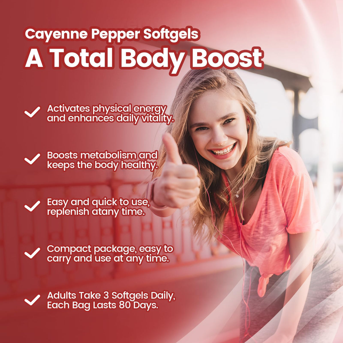 VivoNu Cayenne Pepper Softgels Supplement, Supports Leg Vein, Heart and Blood Vessel Health, with Vitamin E D3+K2 and Extracts of Grape Seed, Hawthorn, Beetroot, Berberine (Softgel / 1 Bag)