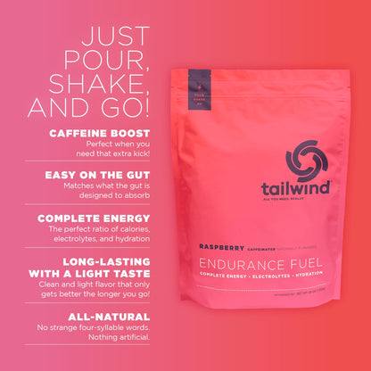 Tailwind Nutrition Endurance Fuel, Dauwaltermelon, 50-Serving Bag