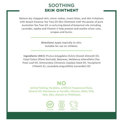 Desert Essence Tea Tree Oil Skin Ointment, 1 oz