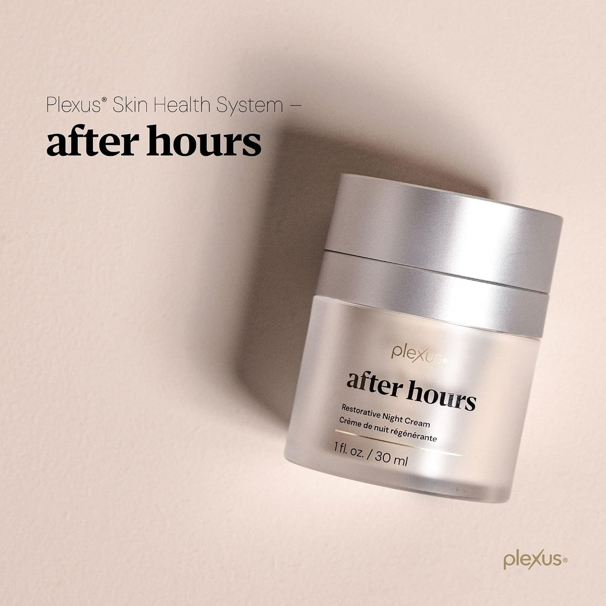 Plexus After Hours™ Restorative Night Cream | 1 Fl. Oz./30 ml | Nourishing, Supports Skin Hydration & Elasticity | Moisture Barrier Protection, & Smooths Fine Lines