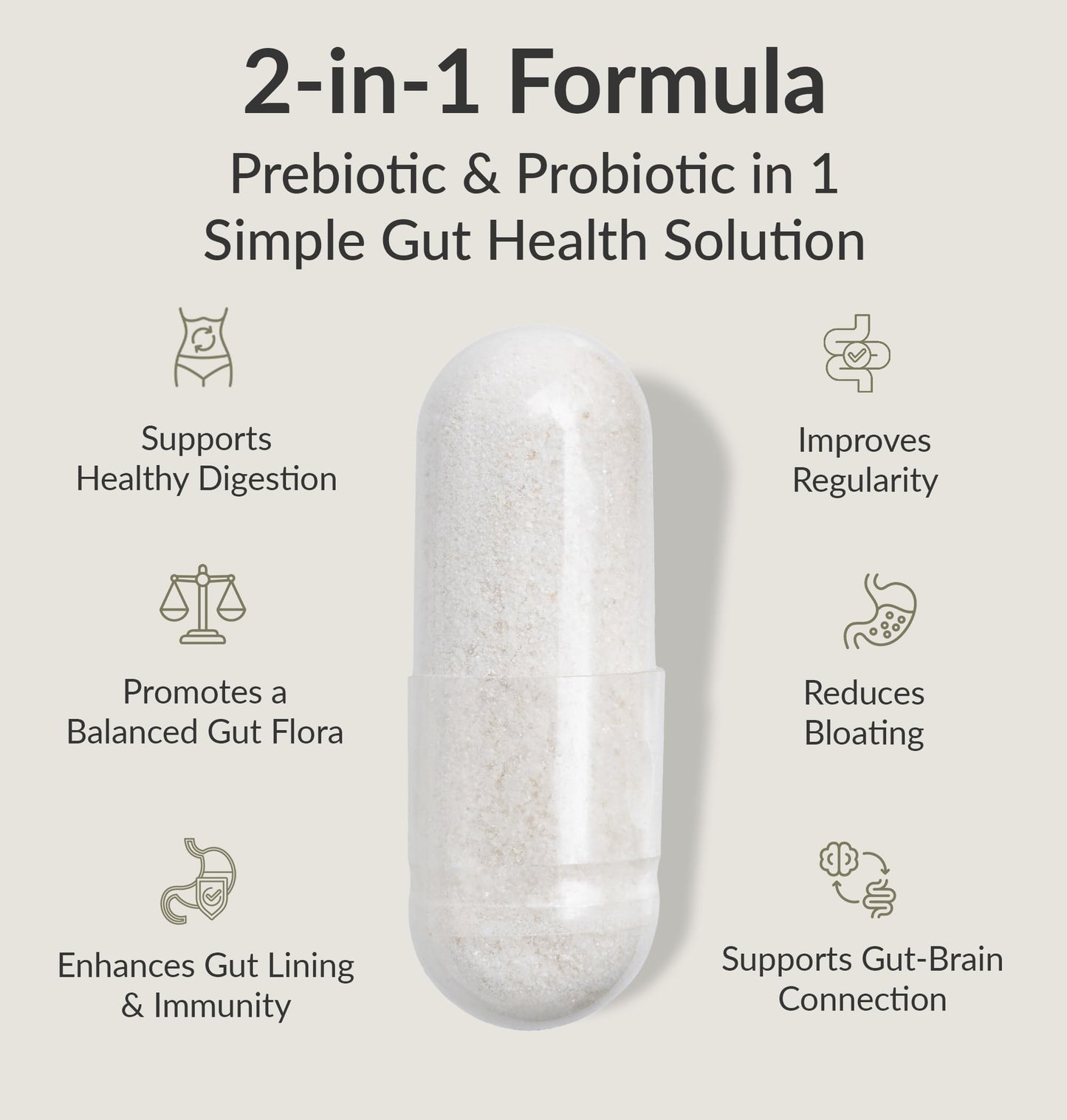 BIOptimizers Probiotic Breakthrough – Lactobacillus Plantarum OM Probiotics & Prebiotics Health Supplement for Gut, Digestive & Immune Support Probiotics