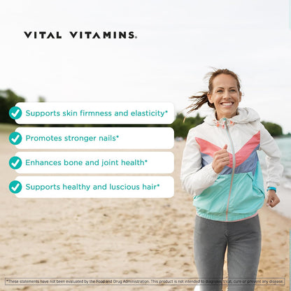 Vital Vitamins Multi Collagen Peptides Powder + NAD+ Supplement