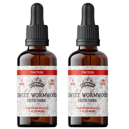 Wormwood Organic Tincture - Natural Intestinal Cleanse and Digestive Cleanse Supplement - Wormwood Herb Extract for Detox - Made in USA - 2 Fl Oz (Wormwood - 2 Fl Oz)