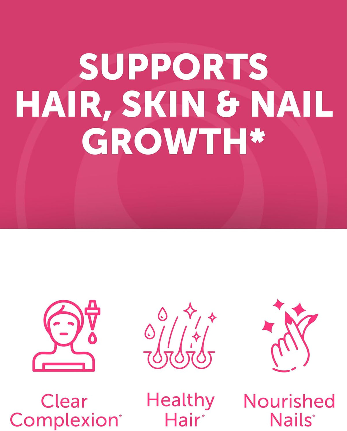 Lunakai USA Made Collagen Gummies for Women & Men Over 50, Biotin & Vitamin C, Supports Skin Elasticity, Hair & Nail Strength, Joint Support, 60ct