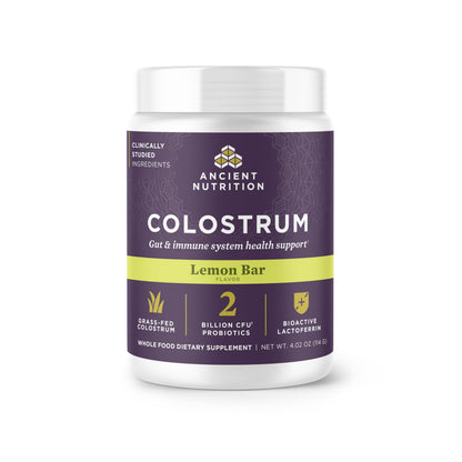 Ancient Nutrition Colostrum Superfood Powder, Grass Fed Bovine Colostrum, Supports Healthy Gut Microbiome and Immune System