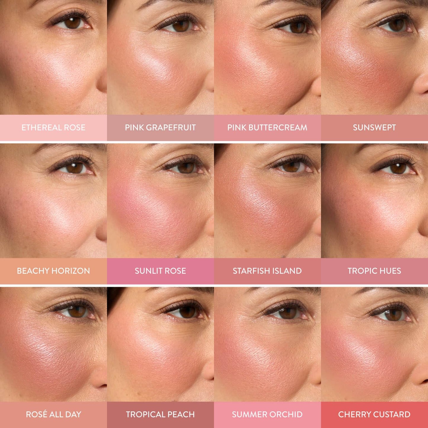 LAURA GELLER NEW YORK Baked Blush-n-Brighten for Mature Skin - 04 Cherry Custard - Powder Blush Won't Settle into Fine Lines - Buildable Natural Finish – Longlasting Formula - Made in Italy