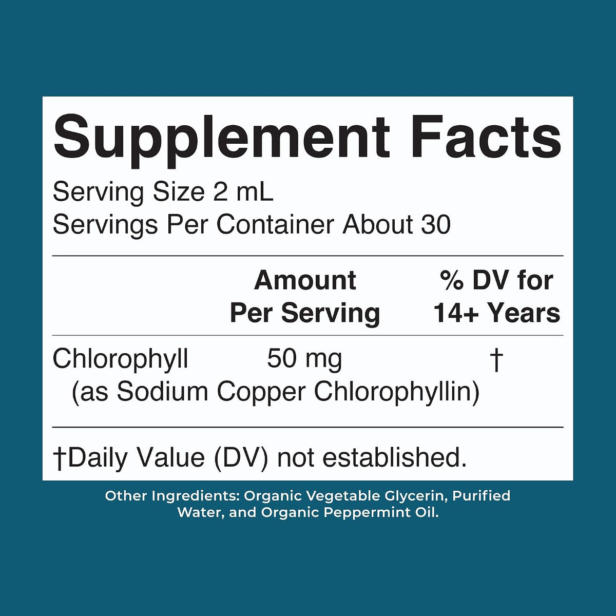 MARYRUTH'S Chlorophyll Liquid Drops | Clean Label Project Certified® | Vegan | Non-Diluted Liquid Chlorophyll| Mulberry Derived Supplement for Ages 14+ | Non-GMO | Delicious Minty Flavor | 2 Fl Oz