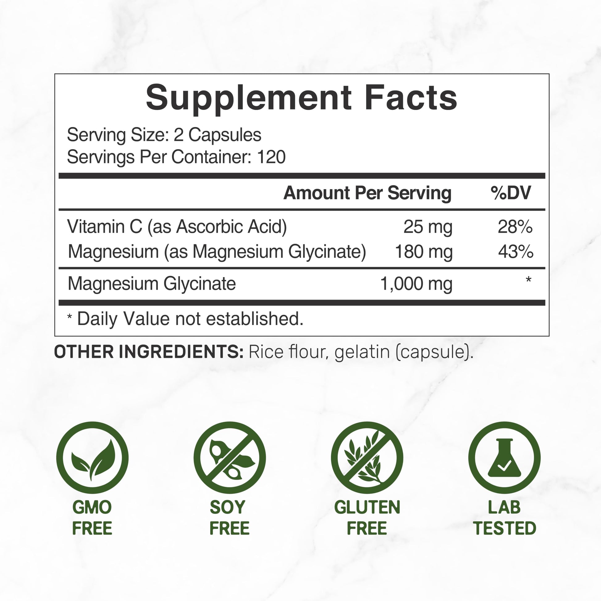 Magnesium Glycinate 500mg Per Capsule (1000mg Per Serving) Plus Vitamin C, 240 Capsules – 100% Chelated for Easy Absorption – Essential Mineral Supplement DEAL SUPPLEMENTBuy Supplements Australia
