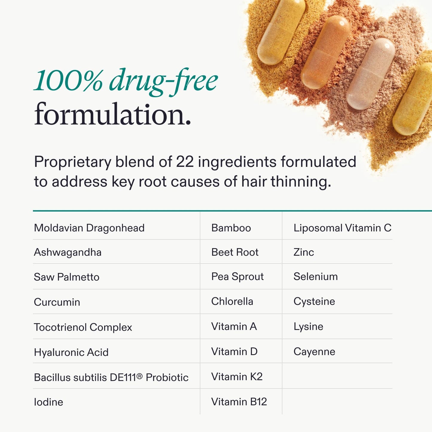 Nutrafol Women's Hair Growth Supplements, For Women 18-44 Years Old, Clinically Tested for Visibly Thicker, Stronger Hair, 100% Vegan Ingredients,