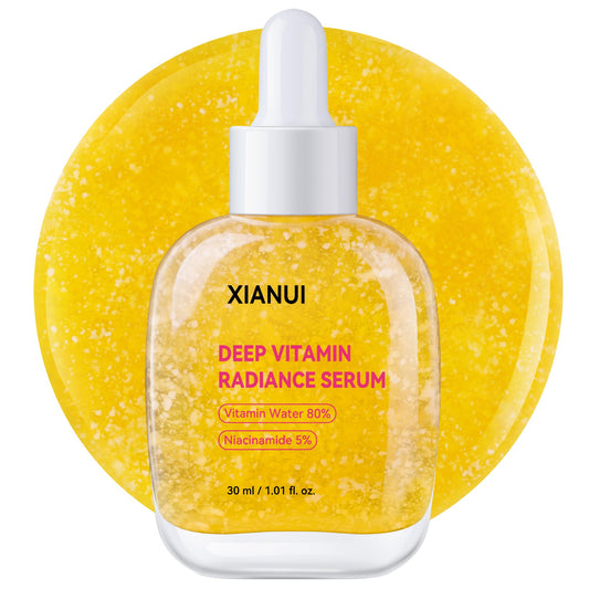XIANUI Deep Vitamin Radiance Serum - 5% Niacinamide + TXA + Vitamin C - Brightening & Hydrating Face Serum with Ceramide & Triple Hyaluronic Acid
