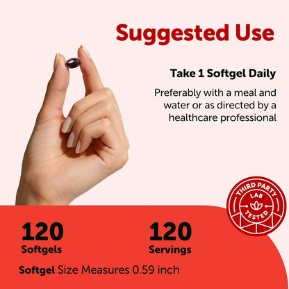 Micro Ingredients Astaxanthin 12mg Per Serving with MCT Oil, 120 Softgels | 4 Month Supply. Natural Microalgae Sourced Astaxanthin Supplement. Easy-to-Swallow. Non-GMO, Gluten Free, Soy Free.