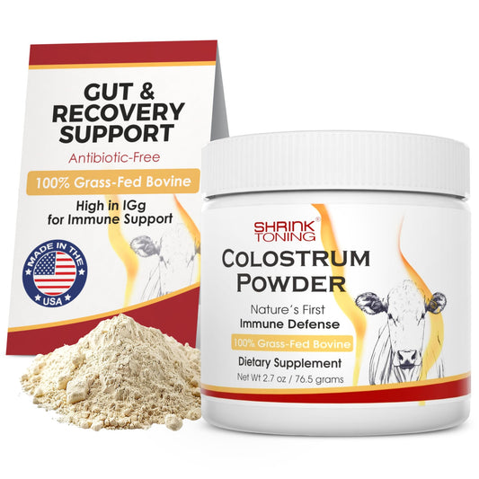 Shrink Colostrum Powder 2.7 oz – Natural Bovine Colostrum Supplement for Overall Health shrinkBuy Supplements Australia