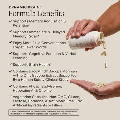 Stonehenge Health Dynamic Joint + Dynamic Brain Bundle Supplement Supports Comfort, Mobility, Flexibility + Memory Acquisition and Retention