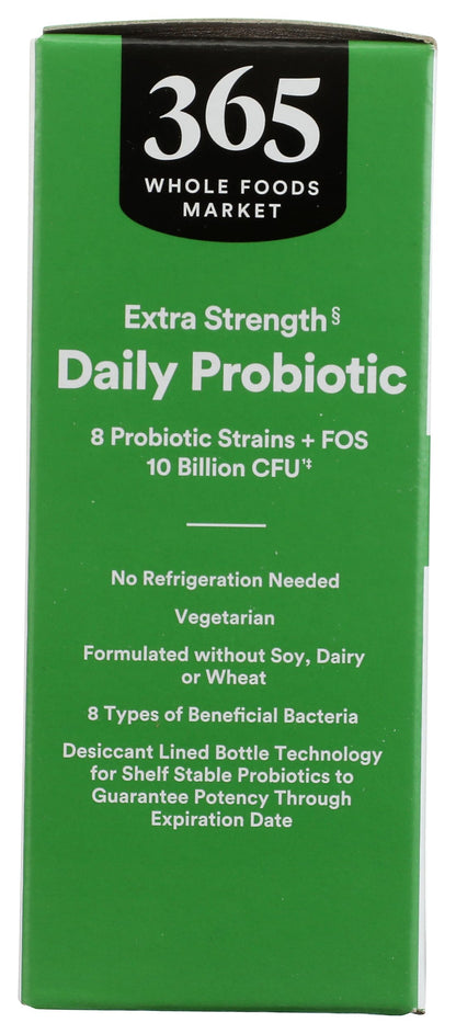 365 by Whole Foods Market, Extra Strength Daily Probiotic 10 billion CFU, 30 ct