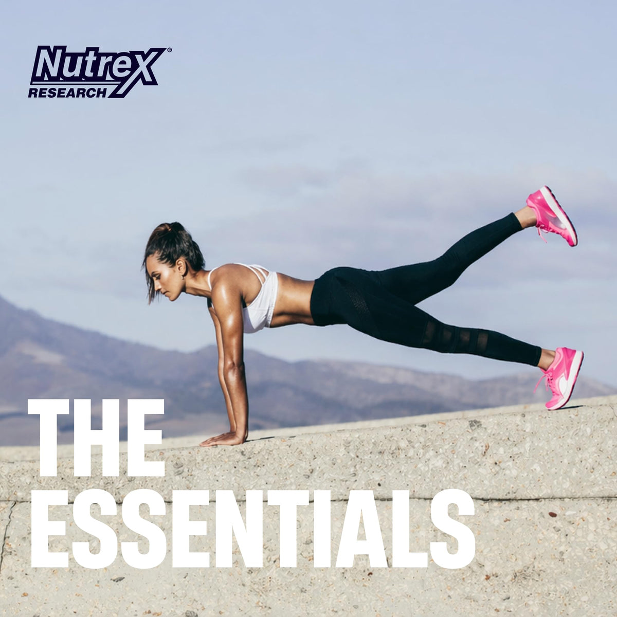 Nutrex Research Essentials Creatine + Hydration Stick Packs, 5g Creatine + Electrolytes, Sugar Free, Gluten Free, Strawberry Watermelon, 15 On-The-Go Stick Packs