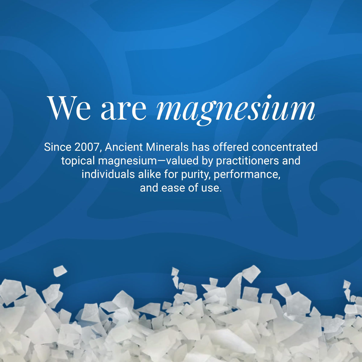 Ancient Minerals Magnesium Bath Flakes Ultra with MSM, Zechstein, 1.65lb | Zechstein magnesium chloride + OptiMSM organic sulfur bath salts. Soothing mineral soak for skin & body. 1.65 lb.