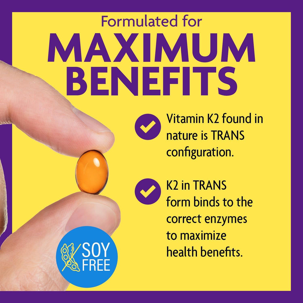 InnovixLabs Vitamin K2 & Magnesium Bundle Full Spectrum Vitamin K2 (90 softgels) Advanced Magnesium (150 Time-Release Capsules). Supports Healthy Bones & Arteries. *