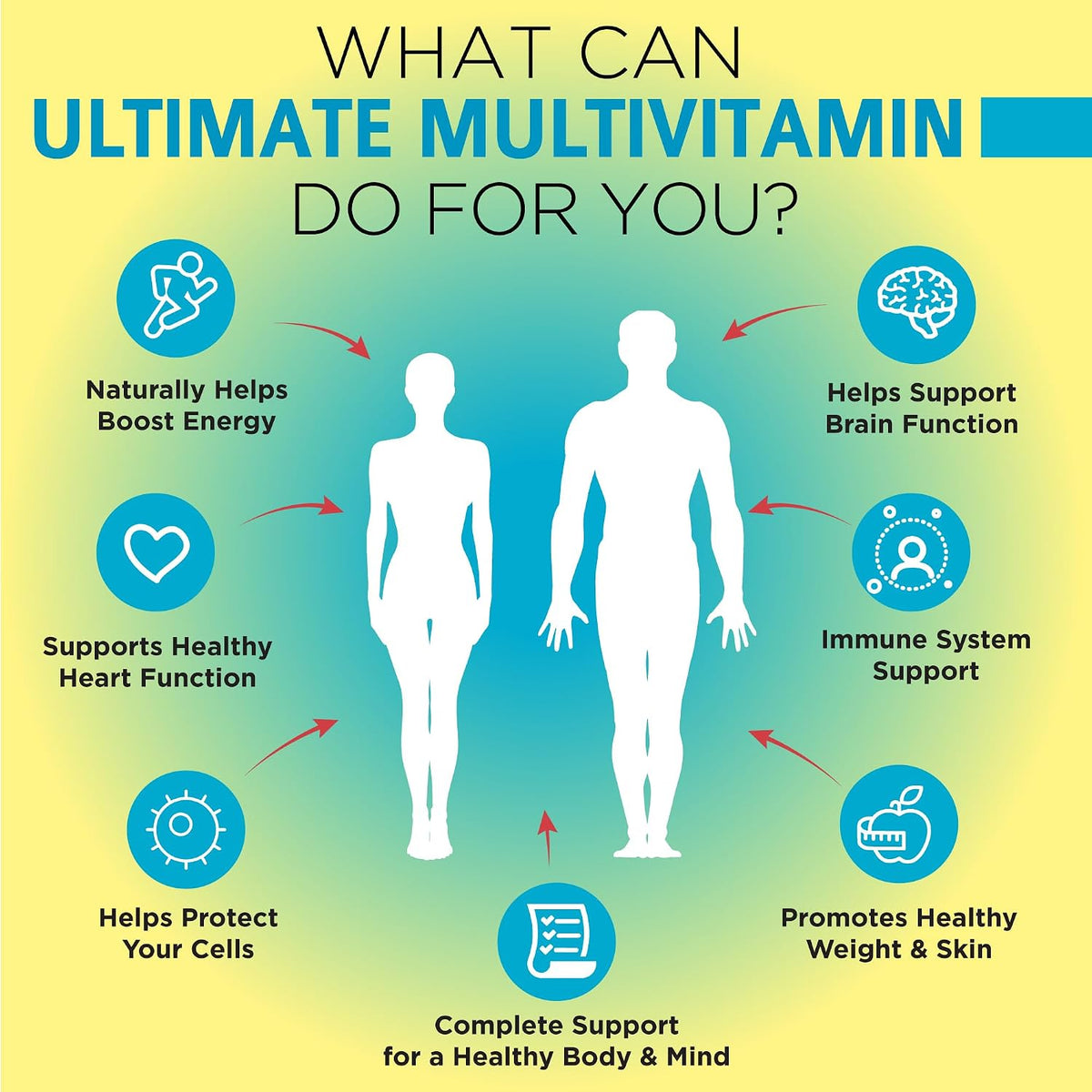 OmniBiotics Ultimate Daily Multivitamin + Magnesium Glycinate + Ashwagandha Root Supplement