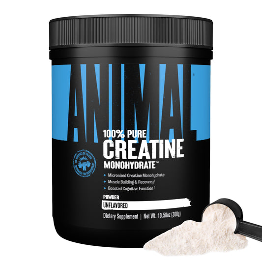 Animal Creatine Monohydrate Powder — Micronized for Muscle Recovery, Cellular Energy, and Daily Wellness — for Men and Women