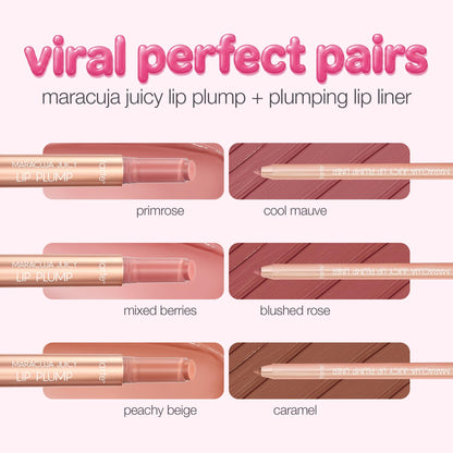 tarte maracuja juicy lip plump – Hydrating & Volumizing Lip Plumper Gloss Balm with Nourishing Hyaluronic Acid, Plumps & Moisturizes, Vegan & Cruelty-Free, full size, poppy