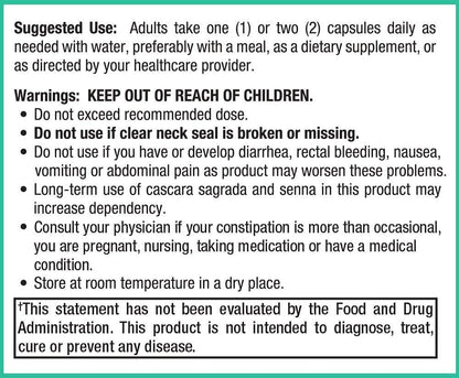 Peak Pure & Natural Colon Support - Colon Cleanse and Detox Supplement for Digestive Health - Gut Health Support with Inulin and Senna Leaf Extracts - with Fiber, Prebiotics, and Probiotics - 1 Pack