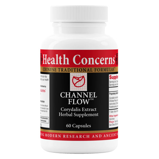 Health Concerns Channel Flow – Muscle Relaxation & Pain Support Supplement for Men & Women – Corydalis Root Extract – Chinese Herbal Formula for Headaches, Joint & Menstrual Discomfort – 60 Capsules Health ConcernsBuy Supplements Australia