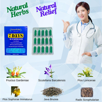 7Days Hemorrhoid Detox Formula, Works to Address The Root Causes of Hemorrhoids Provide Fast & Long-Lasting Relief - dailyvitalstore