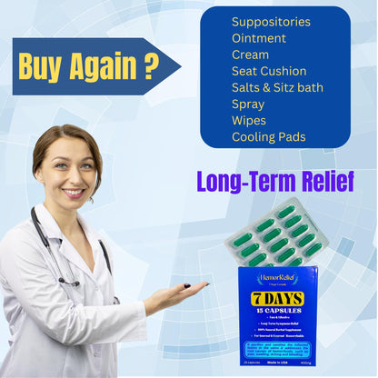7Days Hemorrhoid Detox Formula, Works to Address The Root Causes of Hemorrhoids Provide Fast & Long-Lasting Relief - dailyvitalstore