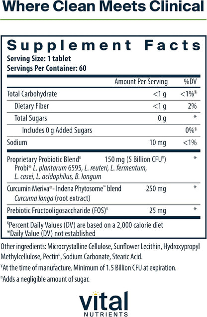 Hyperbiotics Vital Nutrients Pro Men Probiotics | Vegan Advanced Probiotics for Men | Clinically Studied for Prostate Health, Digestive Balance and Gut Health | Gluten, Dairy, Soy Free | 60 Tablets
