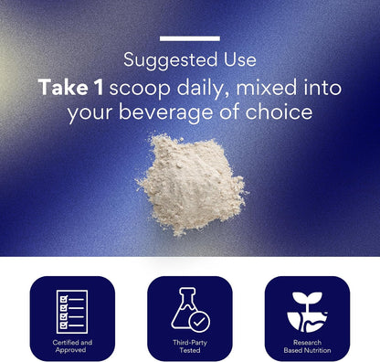 Research Verified® Collagen Powder - Hydrolyzed Marine Collagen Peptides - Unflavored - Skin Hydration and Elasticity, Muscle Recovery, Non GMO - 30 Scoops Per Container - 1 Month Supply