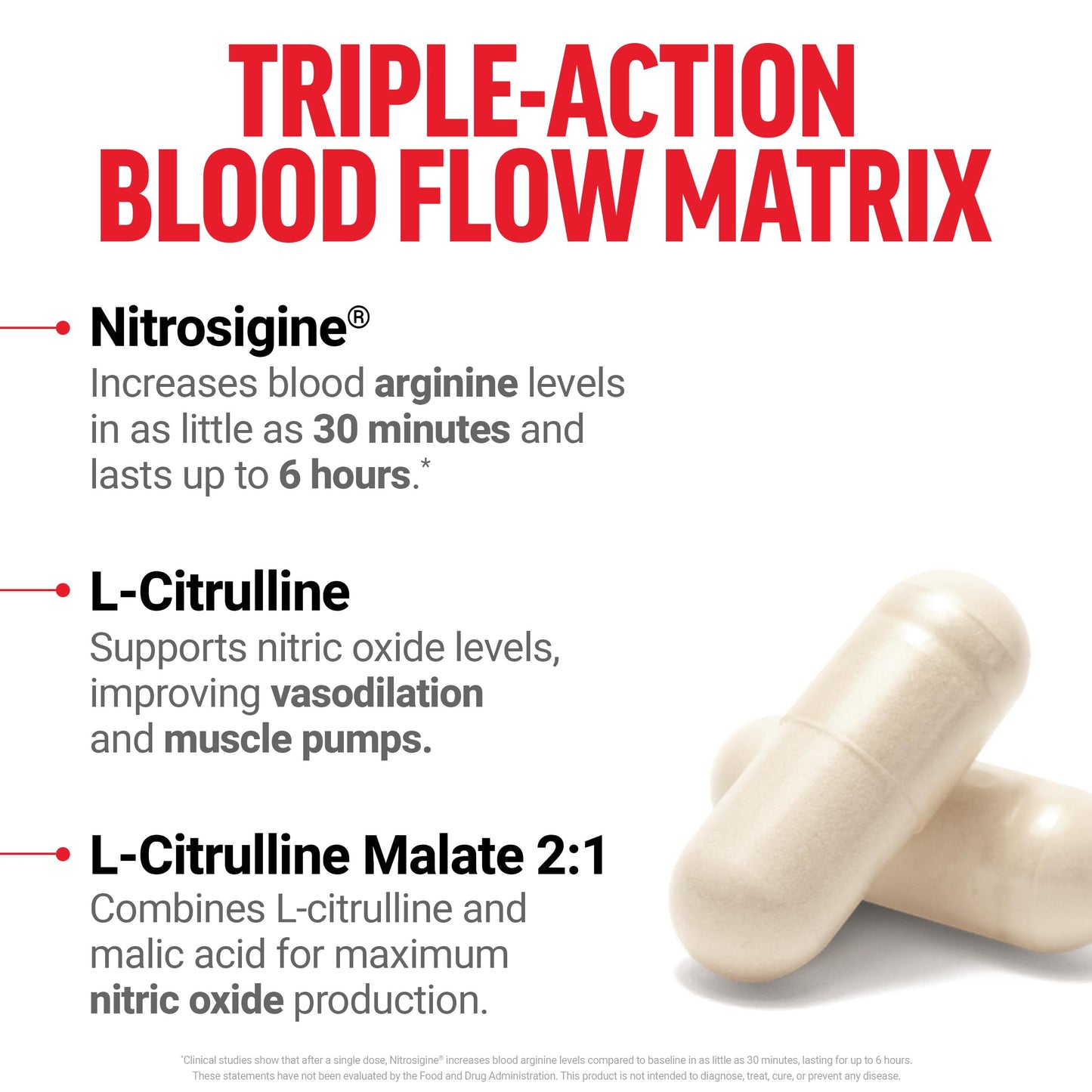 Force Factor Nitric Oxide Booster, Fast-Acting Formula with L-Arginine, Boosts Nitric Oxide Levels, Maximize Muscle Pumps, Enhance Endurance