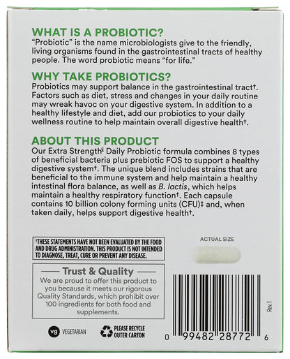 365 by Whole Foods Market, Extra Strength Daily Probiotic 10 billion CFU, 30 ct