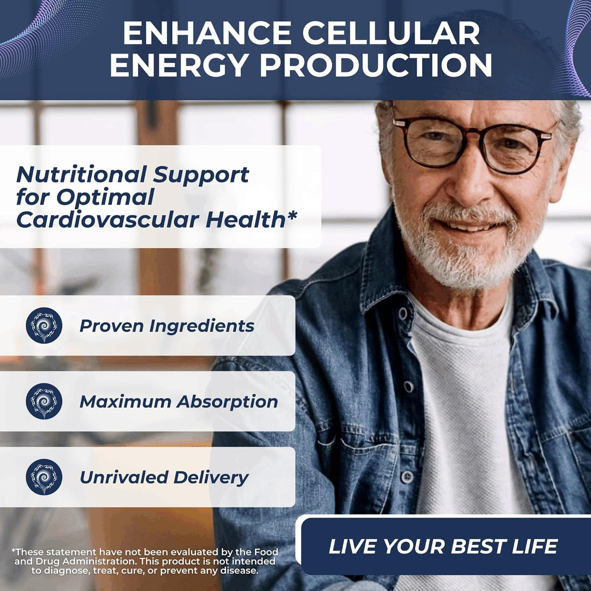 Men's Vitality Pack for Healthy Aging, Prostate Supplements for Men with Saw Palmetto, Supports Healthy Prostate Function, 60 Capsules and Muscle Health Supplement, 60 Capsules