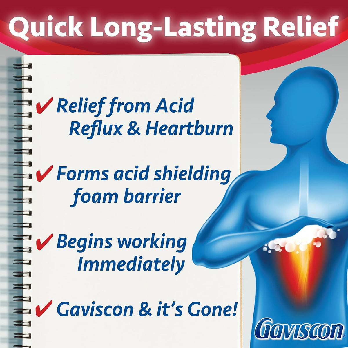 Gaviscon Extra Strength, 120 chewable tabs