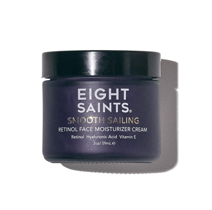 Eight Saints Retinol Facial Moisturizer Cream, For Firming Face, Neck & Eye Wrinkles and Lines, Deep Hydrating Lotion, Fragrance-Free, with Retinol