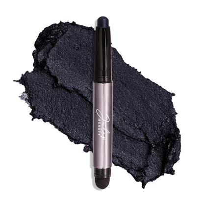 Julep Eyeshadow 101 Cream-to-Powder Waterproof Eyeshadow Stick – Midnight Blue Shimmer – Long-Lasting, Buildable, Crease-Proof, Cruelty Free, Shimmer Finish with Built-In Smudger