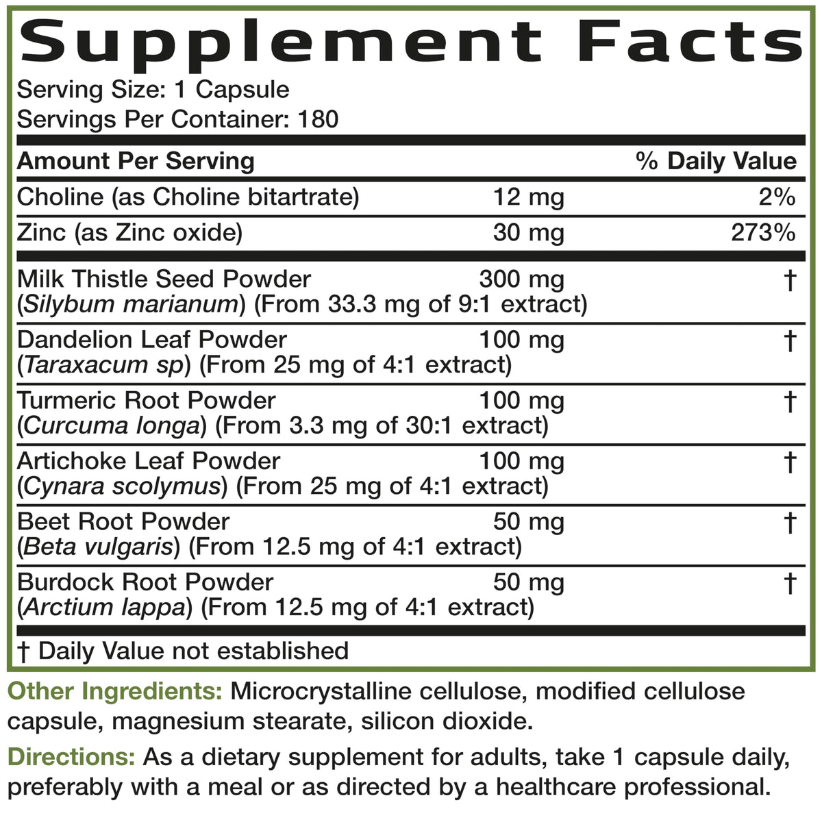 Bronson Liver Detox Advanced Detox & Cleansing Formula 60 Capsules | Liver Health Support with Milk Thistle, Dandelion Extract, Turmeric, Artichoke Leaf & Beet Root, Non-GMO, Soy-Free