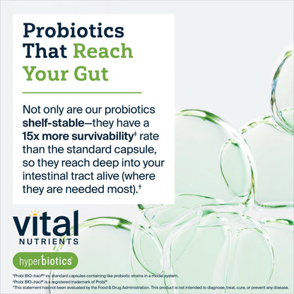 Hyperbiotics Vital Nutrients Pro-15 Prebiotics and Probiotics for Women and Men | 15 Science Backed Strains | Supports Occasional Constipation, Diarrhea, Gas & Bloating | 60 Vegan Time Release Pearls