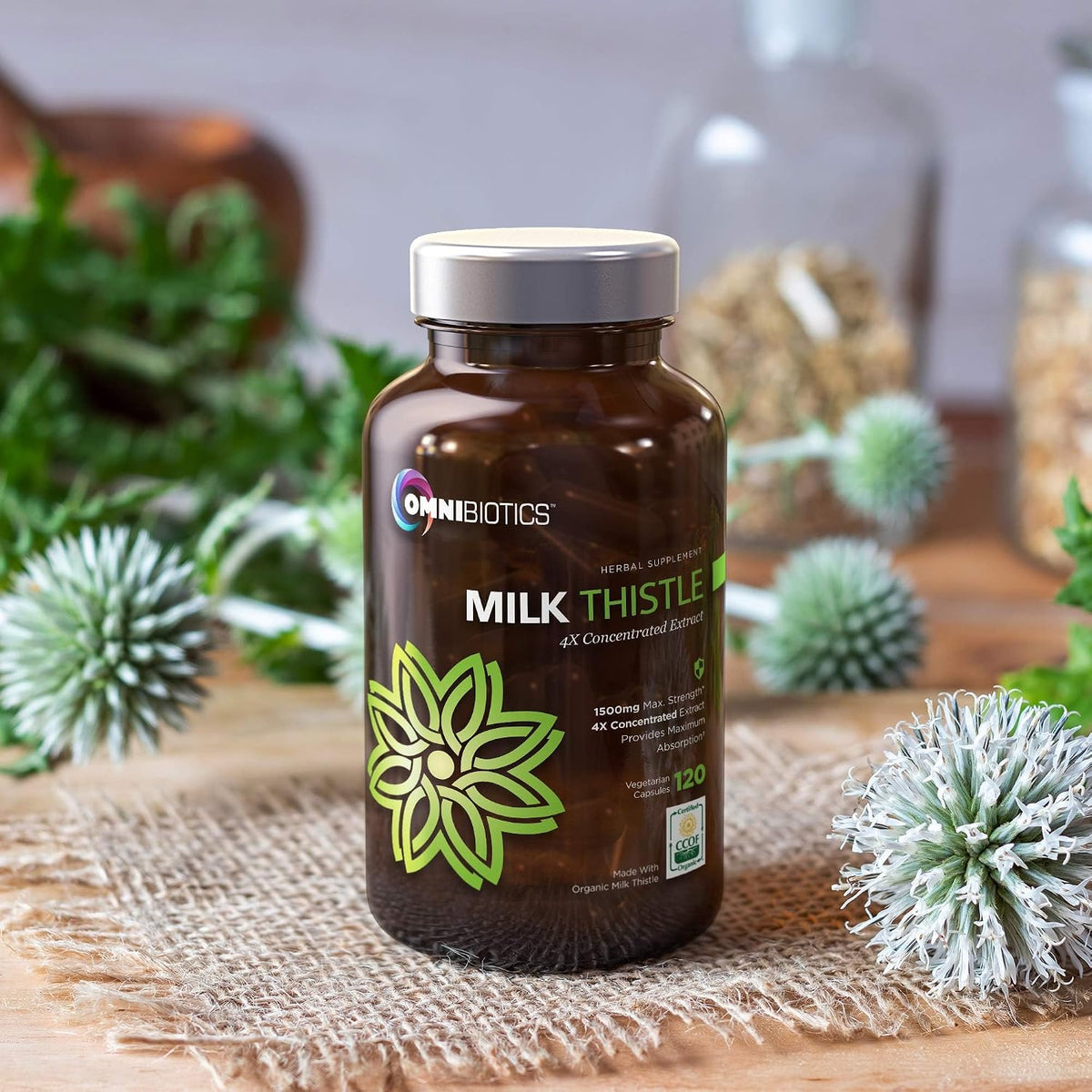 OmniBiotics Evening Primrose Oil + Milk Thisle Capsule