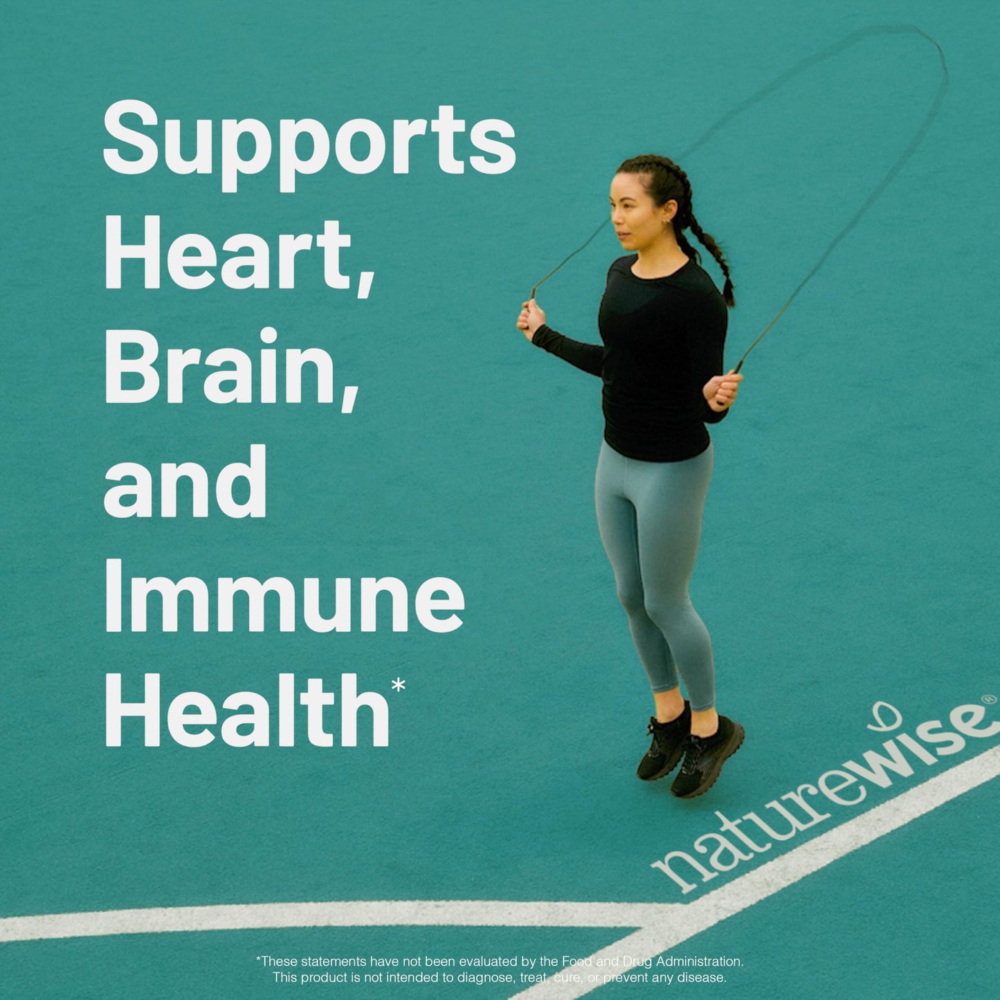 NatureWise Extra-Strength Omega 3 Fish Oil Supplement - 1000mg per Serving - 600 EPA & 400 DHA and Vitamin E - Support for Heart & Brain Health - Lemon Flavor