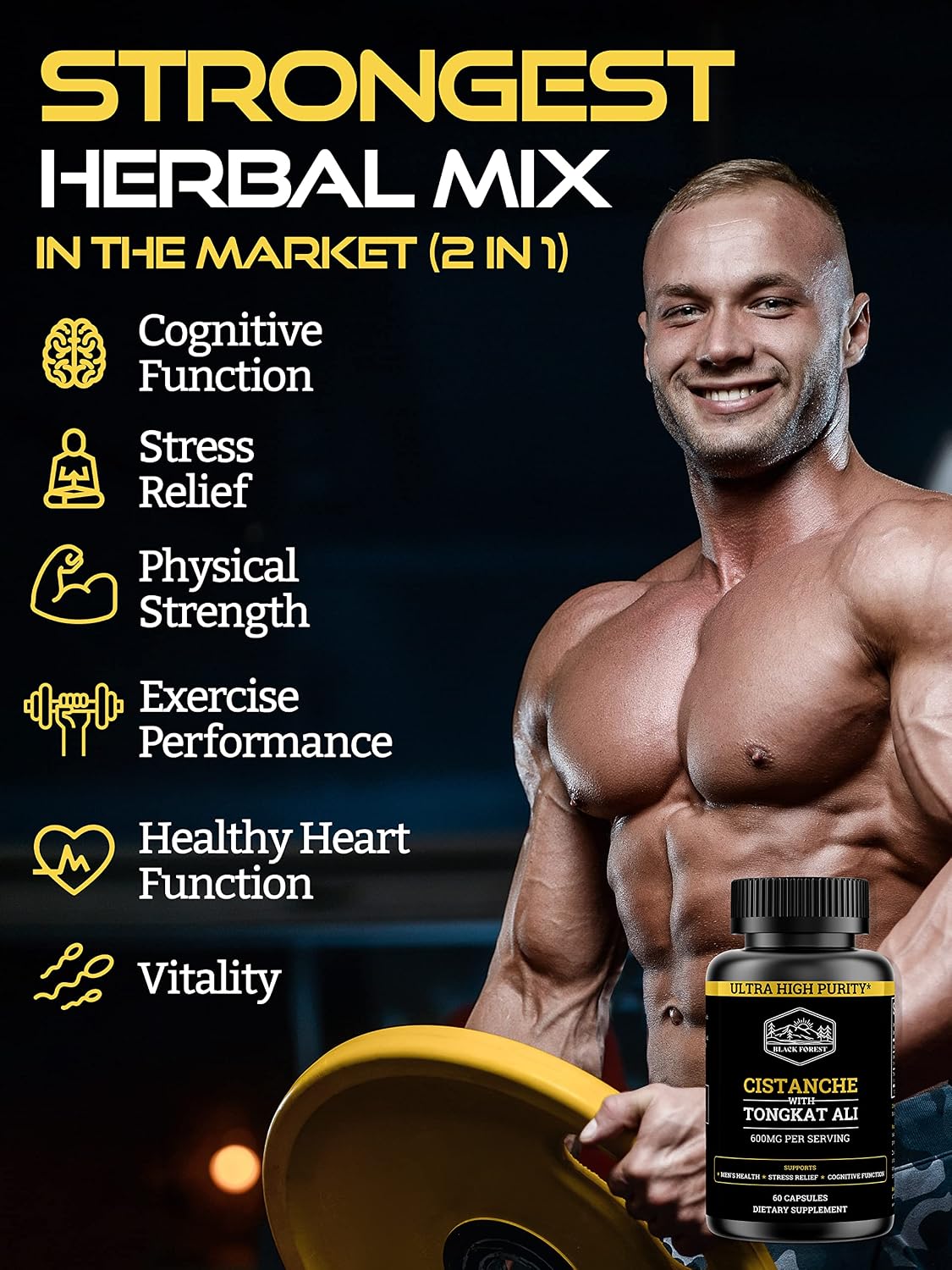 Black Forest Ultimate TESTO Stack Supplements